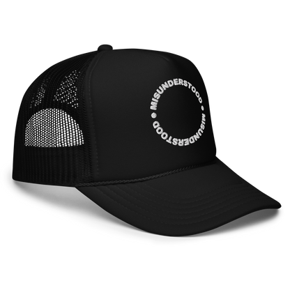 Misunderstood - Black Foam trucker hat