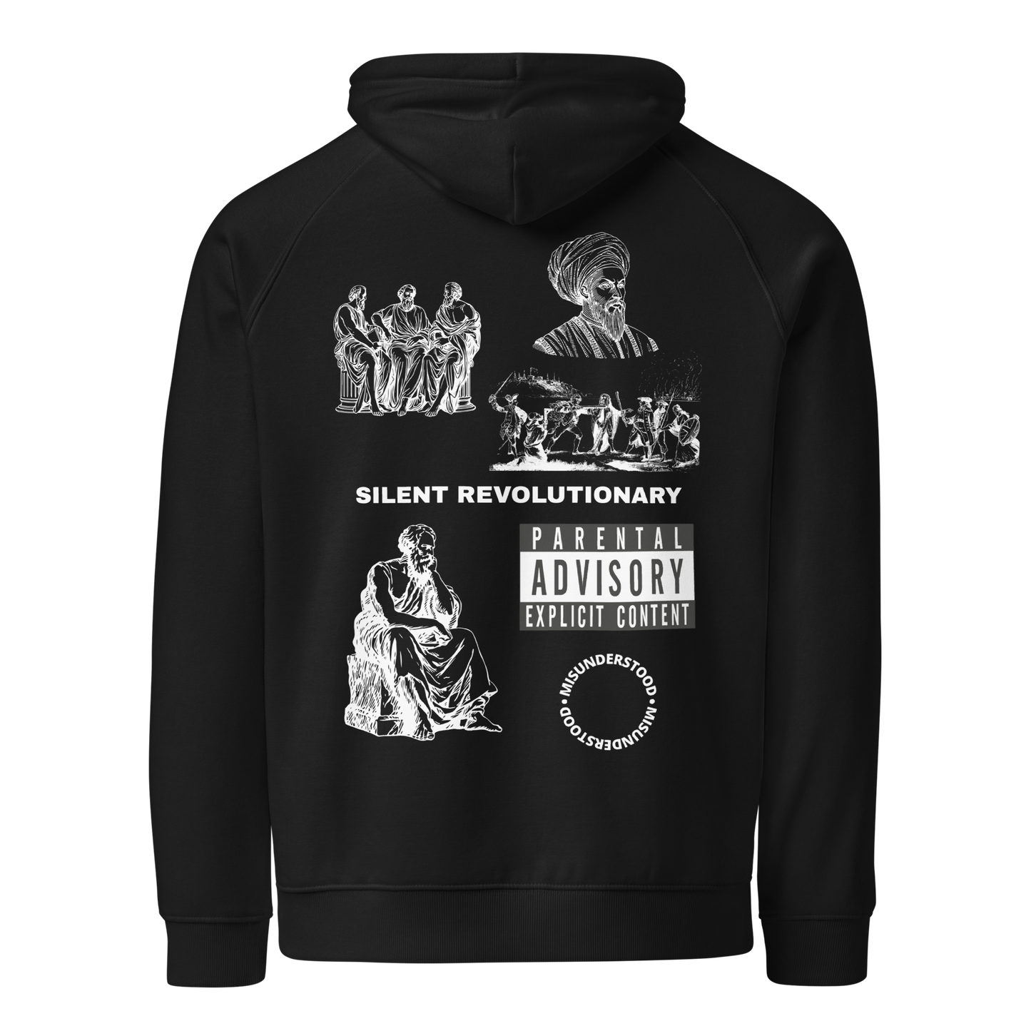 Misunderstood hoodie - Silent Revolutionary
